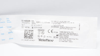 Teleflex 1000R Rusch Slick Disposable Endotracheal Stylet 10Fr. x 3.3mm O.D.(x)